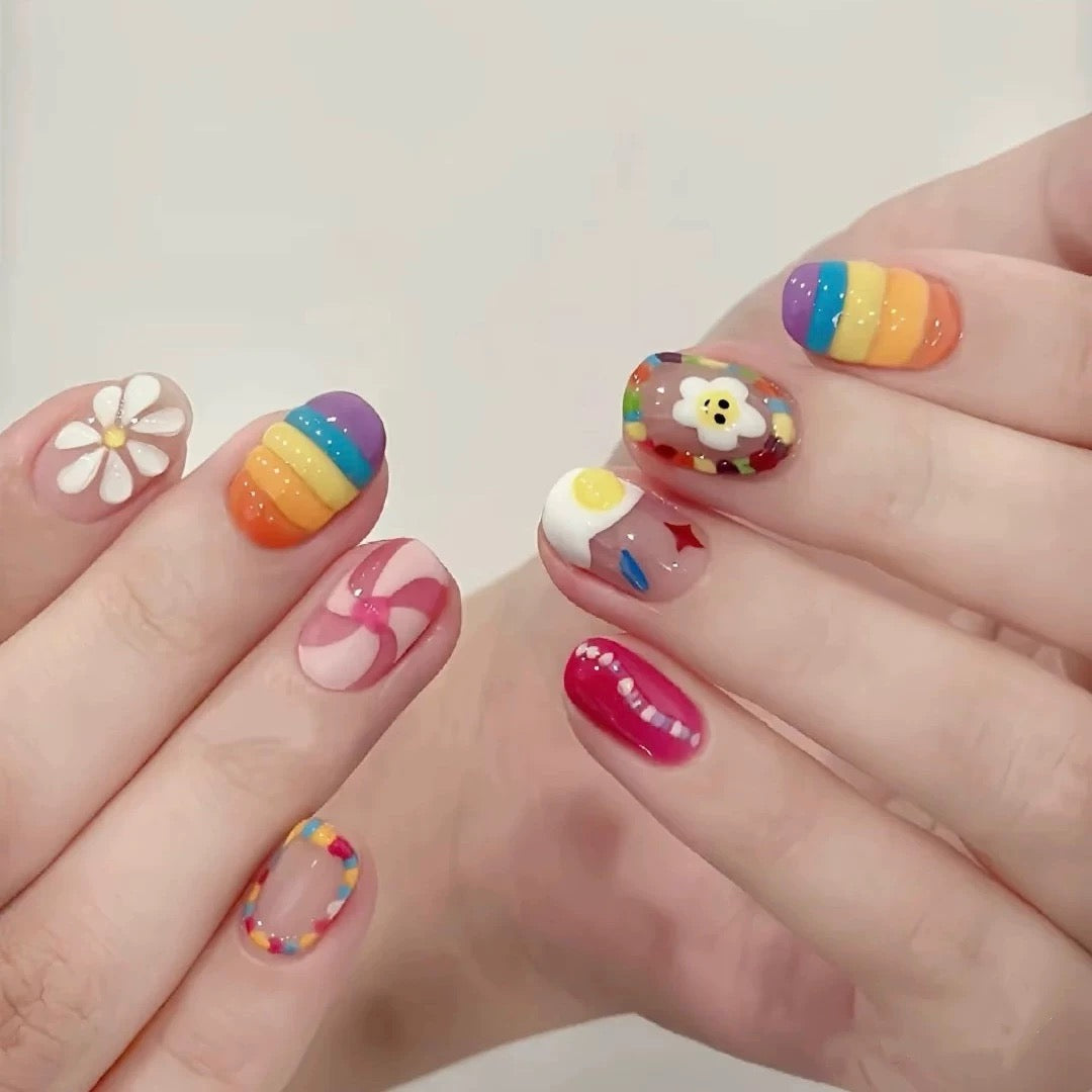 “Stick With Me, Babe: How to Make Your Press-On Nails Stay Put (Like, For Real)”