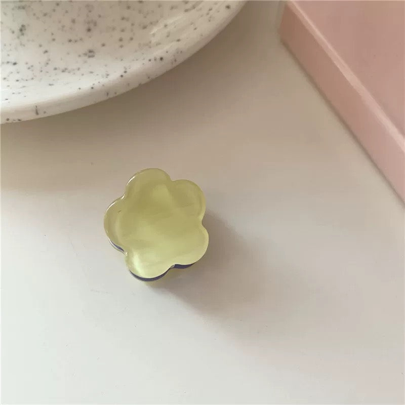 Mini Cloud Flower Claw Clip Set – 9pcs Pastel & Tortoise