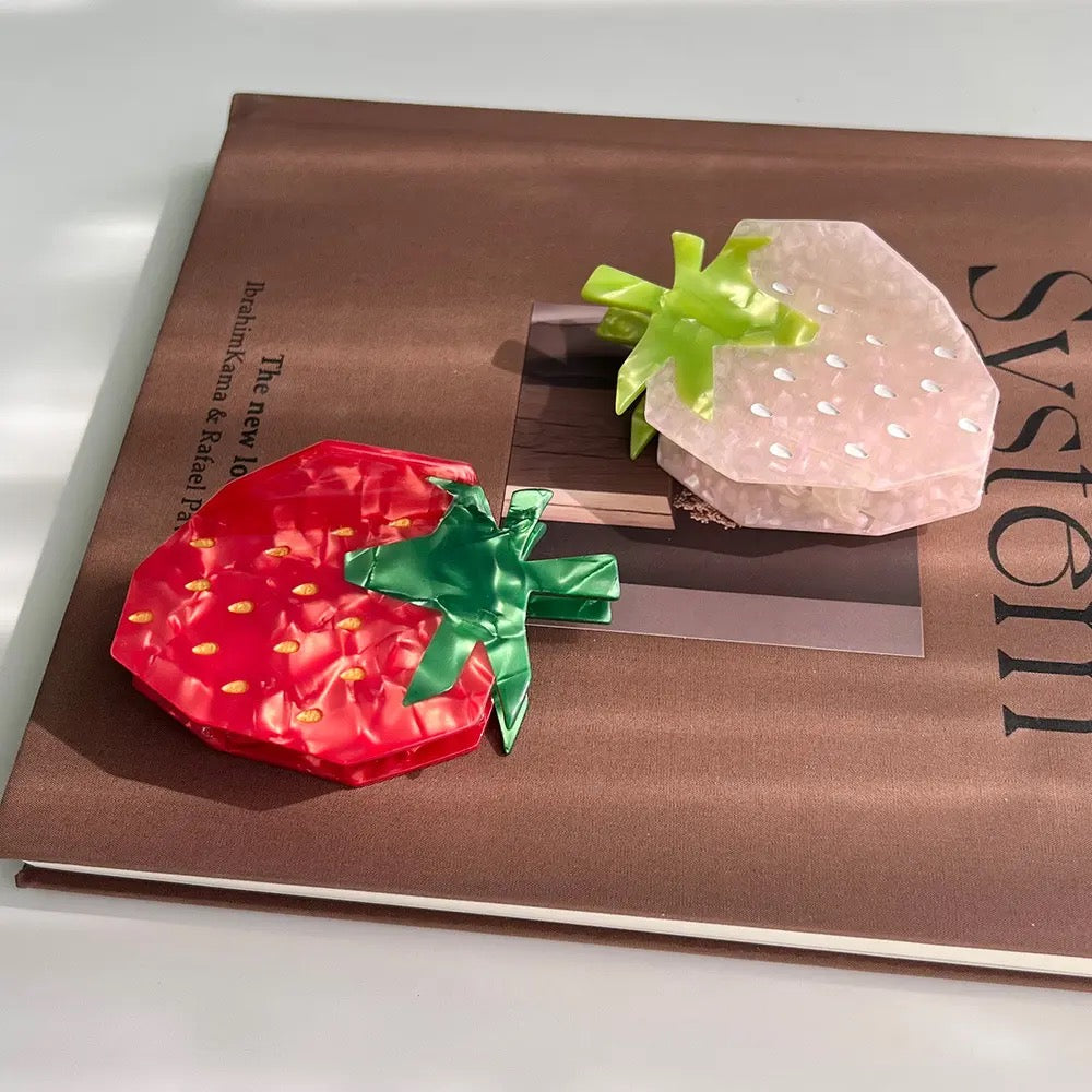 Tropical Fruit Hair Claw Collection - 6 pcs