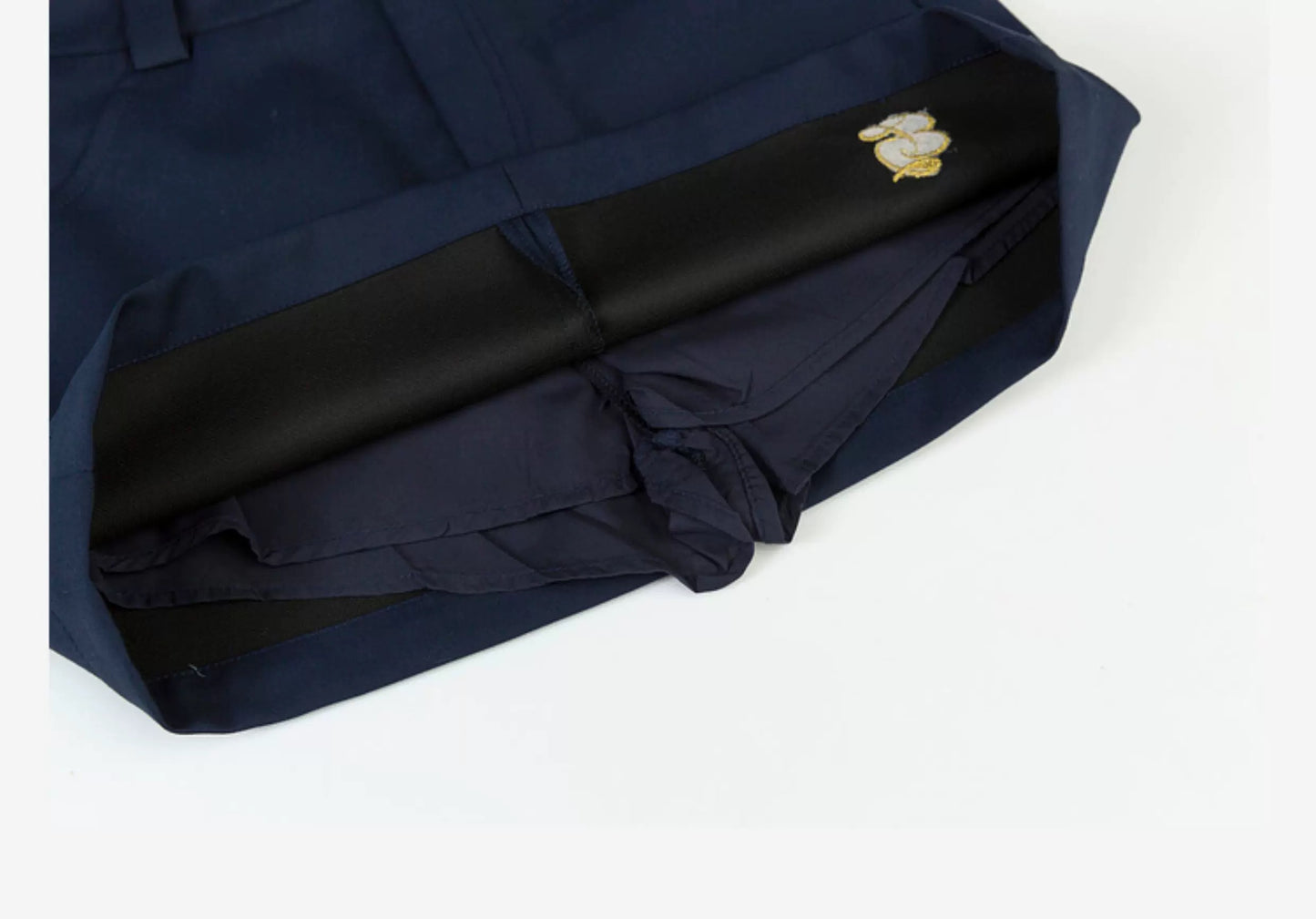 Monogramed Golf Mini Skirt