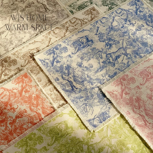 Vintage Damask Jacquard Placemat Collection (set of 2)