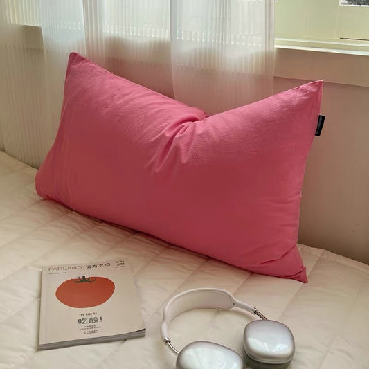 Solid Color Cotton Pillowcases – Bright &amp; Minimalist Bedding