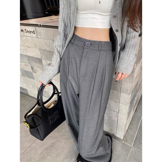 Women’s Wide Leg Pants – High Waist Elegant Trousers